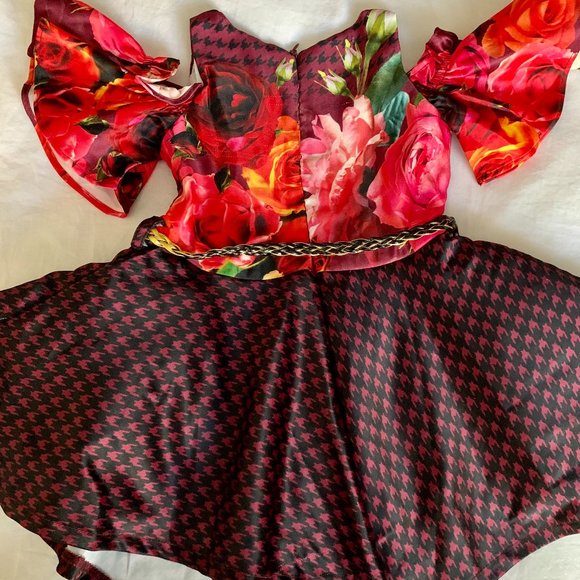 cold shoulder dress for baby girl